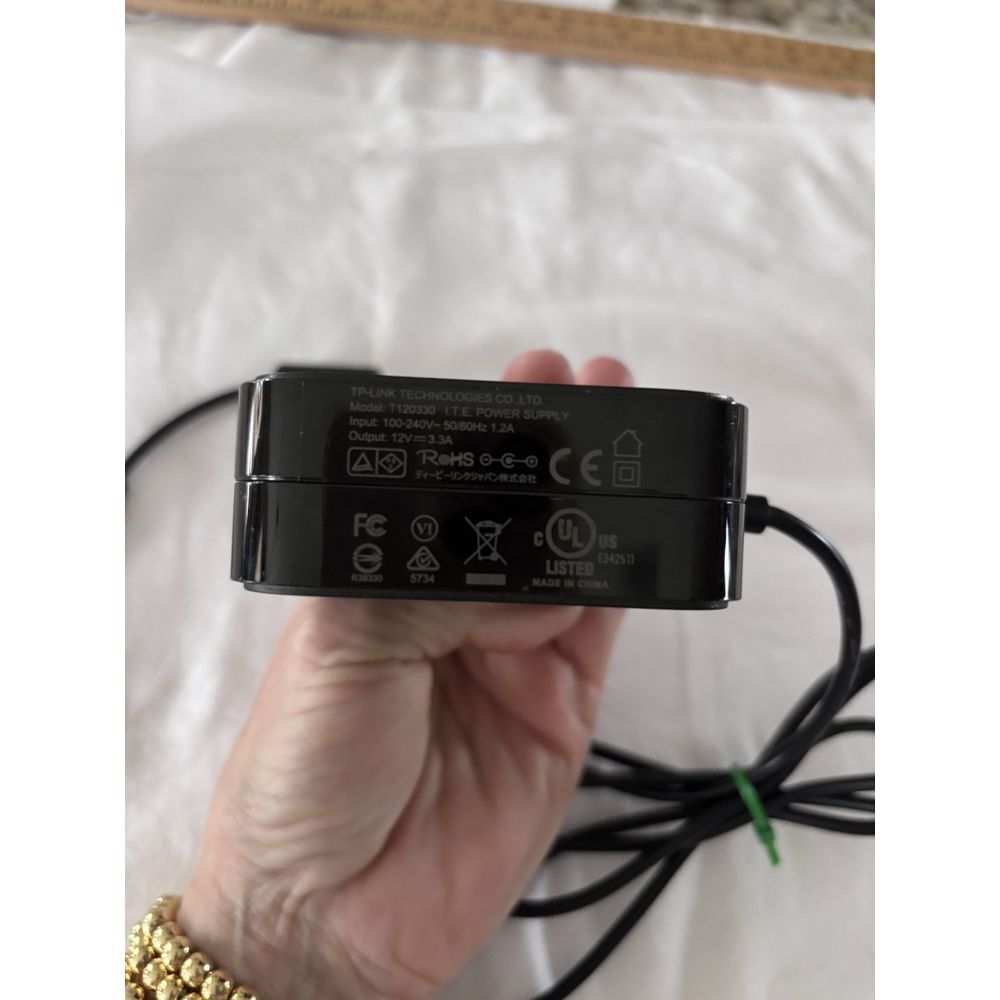 Genuine TP-Link AC-DC Charger Adapter Plug In for TP-Link Wireless Router - - Picture 3 of 4